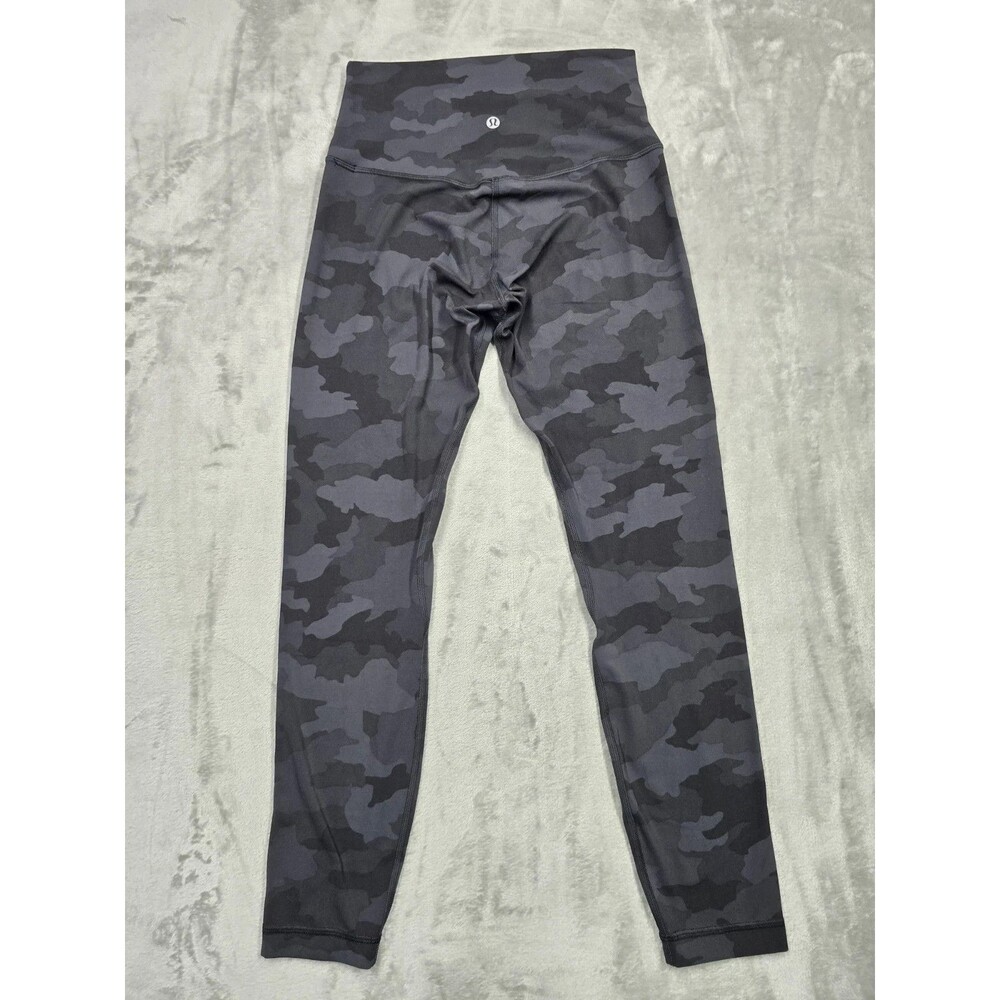 Lululemon Wunder Train High Camo Everlux Size 6 Leggings Workout - Picture 3 of 7